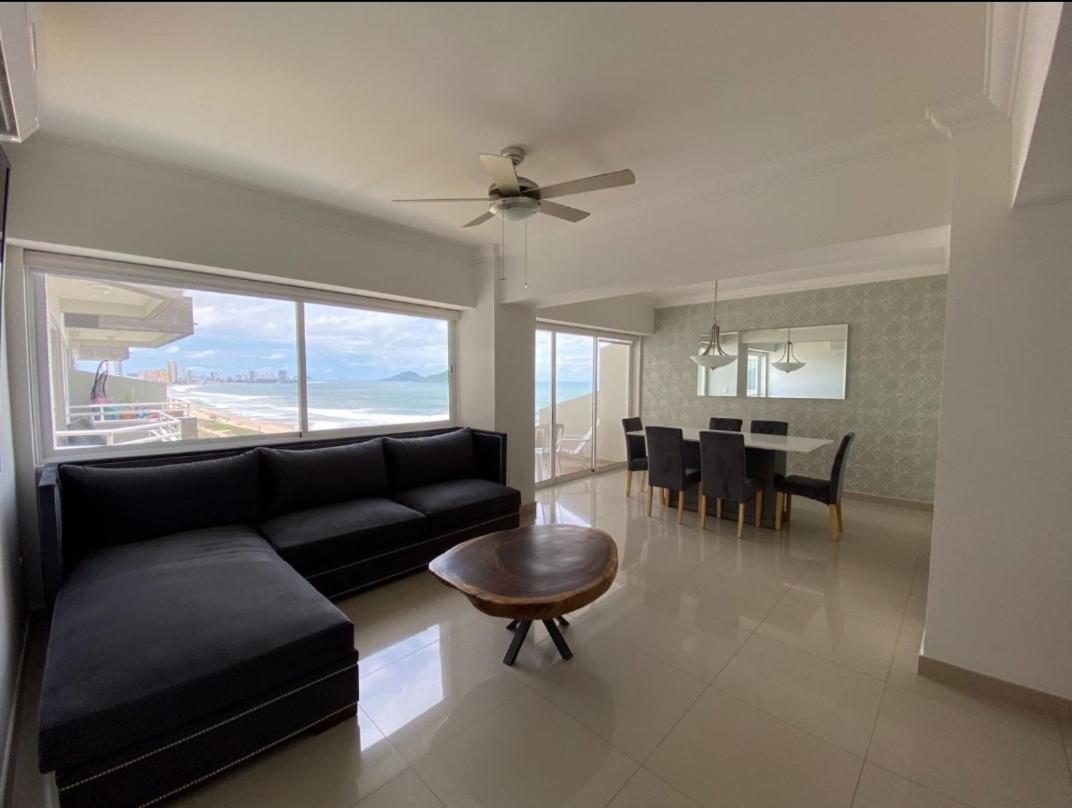 A Pie De Playa Con Alberca Jacuzzi Vista Al Mar Apartment Mazatlan Luaran gambar