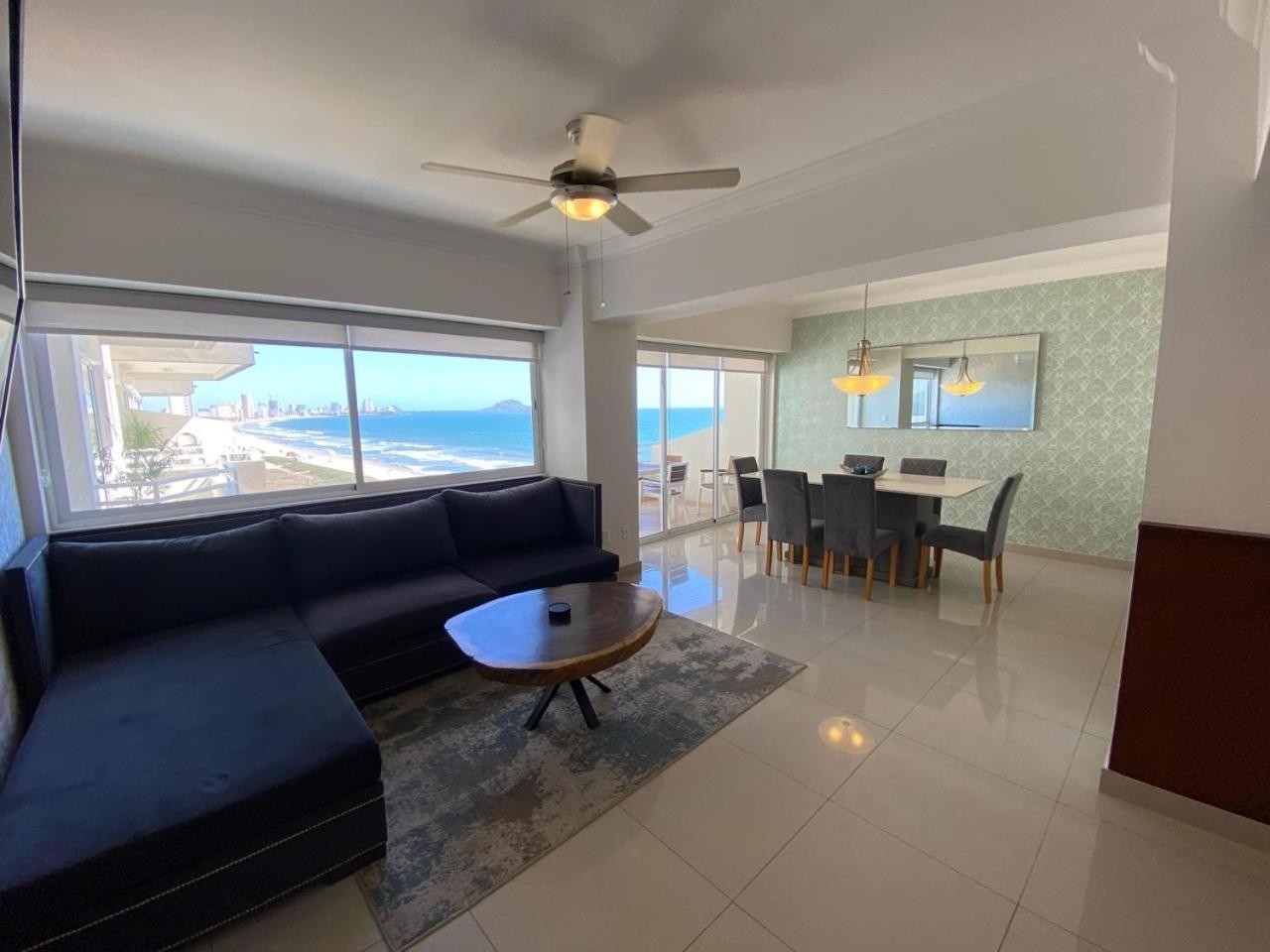 A Pie De Playa Con Alberca Jacuzzi Vista Al Mar Apartment Mazatlan Luaran gambar