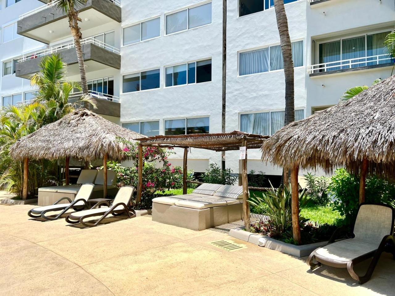 A Pie De Playa Con Alberca Jacuzzi Vista Al Mar Apartment Mazatlan Luaran gambar